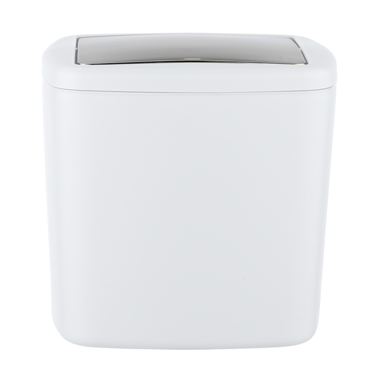 Wenko 1065669 - afvalemmer barc. l 8,5 ltr wit | 1 stuks