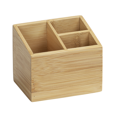 Wenko 1069598 - univ.org. terra 3 scomparti bambù | 1 pz