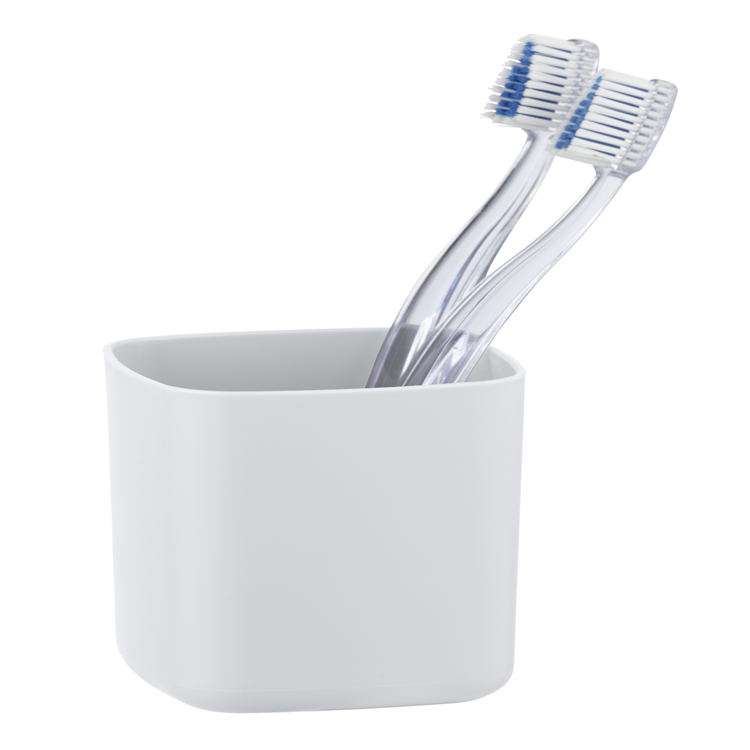 Wenko 1065665 - vaso cepillo de dientes barcelona blanco | 1 pieza