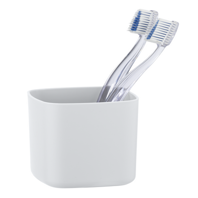 Wenko 1065665 - bicchiere portaspazzolino barcellona bianco | 1 pz