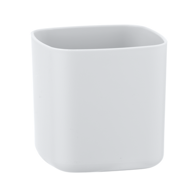 Wenko 1065665 - bicchiere portaspazzolino barcellona bianco | 1 pz