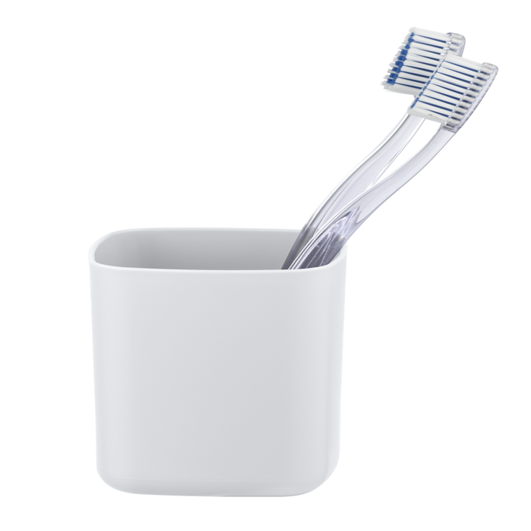 Wenko 1065665 - vaso cepillo de dientes barcelona blanco | 1 pieza