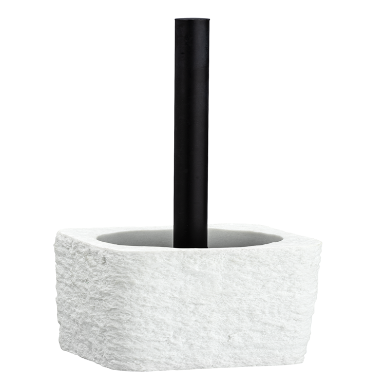 Wenko 1069556 - toiletborstelh. villata wit | 1 stuks