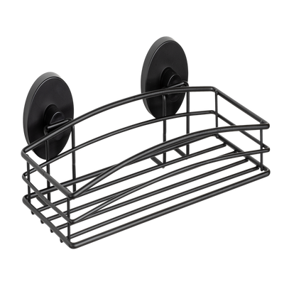 Wenko 1069605 - scaffale da parete sottovuoto nero | 1 pz