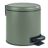 Wenko 1069576 - afvalemmer leman 3l donkergr. | 1 stuks