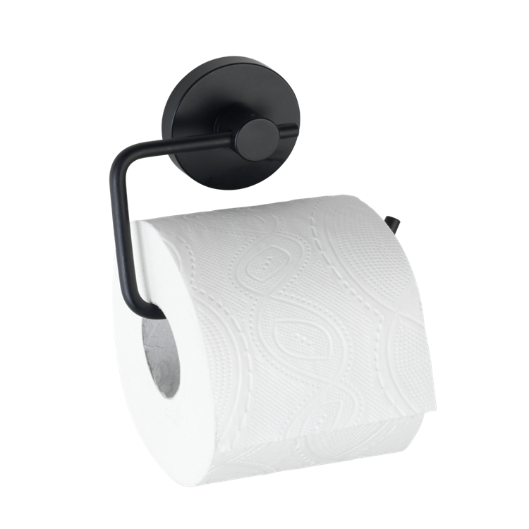 Wenko 1069603 - papel higiénico vac.loch.milazzo negro. | 1 pieza