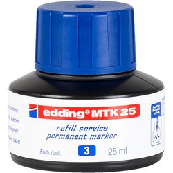 Ricarica inchiostro edding mtk25 25ml blu 25 ml