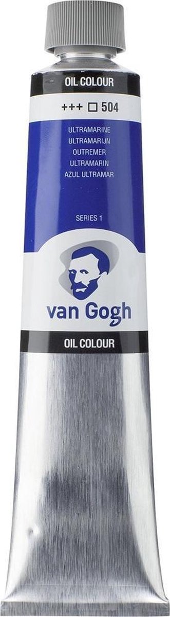 Van gogh olieverf tube 200 ml ultramarijn 504
