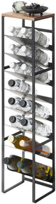Yamazaki wine rack bottle rack - 16 bottles - tower - black