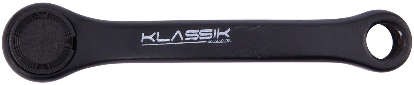 Pieper crankstel left crank 4-edge 125mm steel b