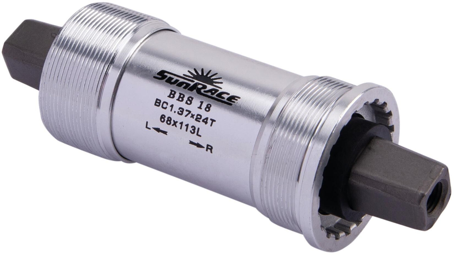 Sunrace Bottom Bracket 68 107mm Aluminium BBS18-107