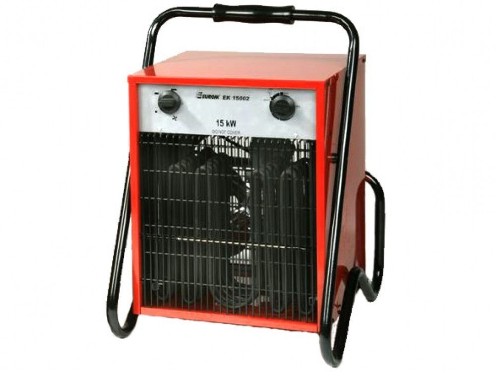 Resistenza elettrica Eurom ek 15002 15000 watt compresa di cavo e spina su corrente trifase - 332711