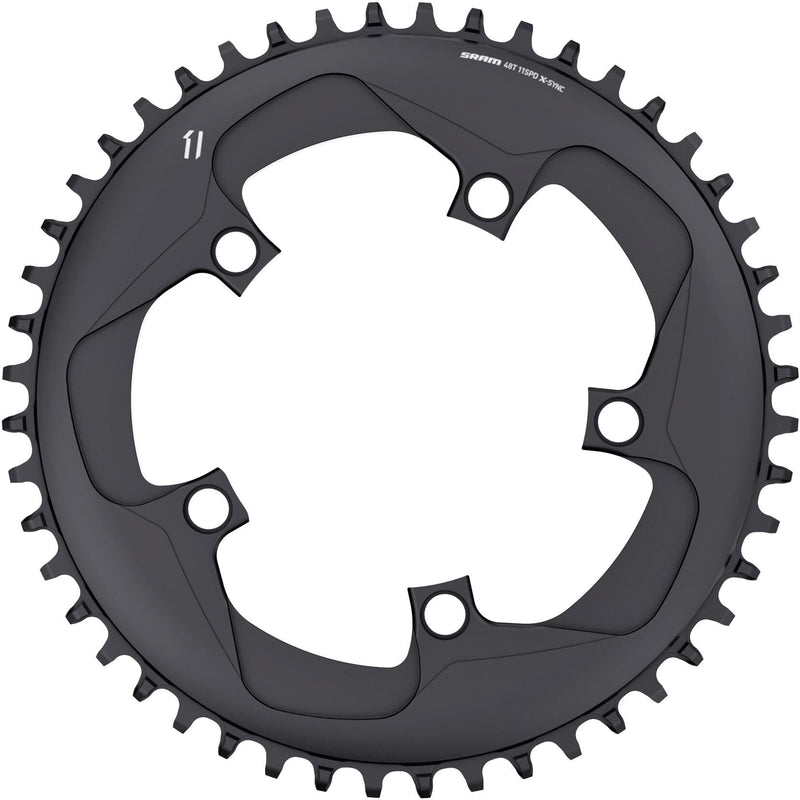 Rivale dell'anello a catena SRAM 1 X-SYNC 48 T. nero
