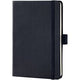 Quaderno sigel carta camoscio 80g mq 10,5x14,8cm a righe a coste 194 pagine