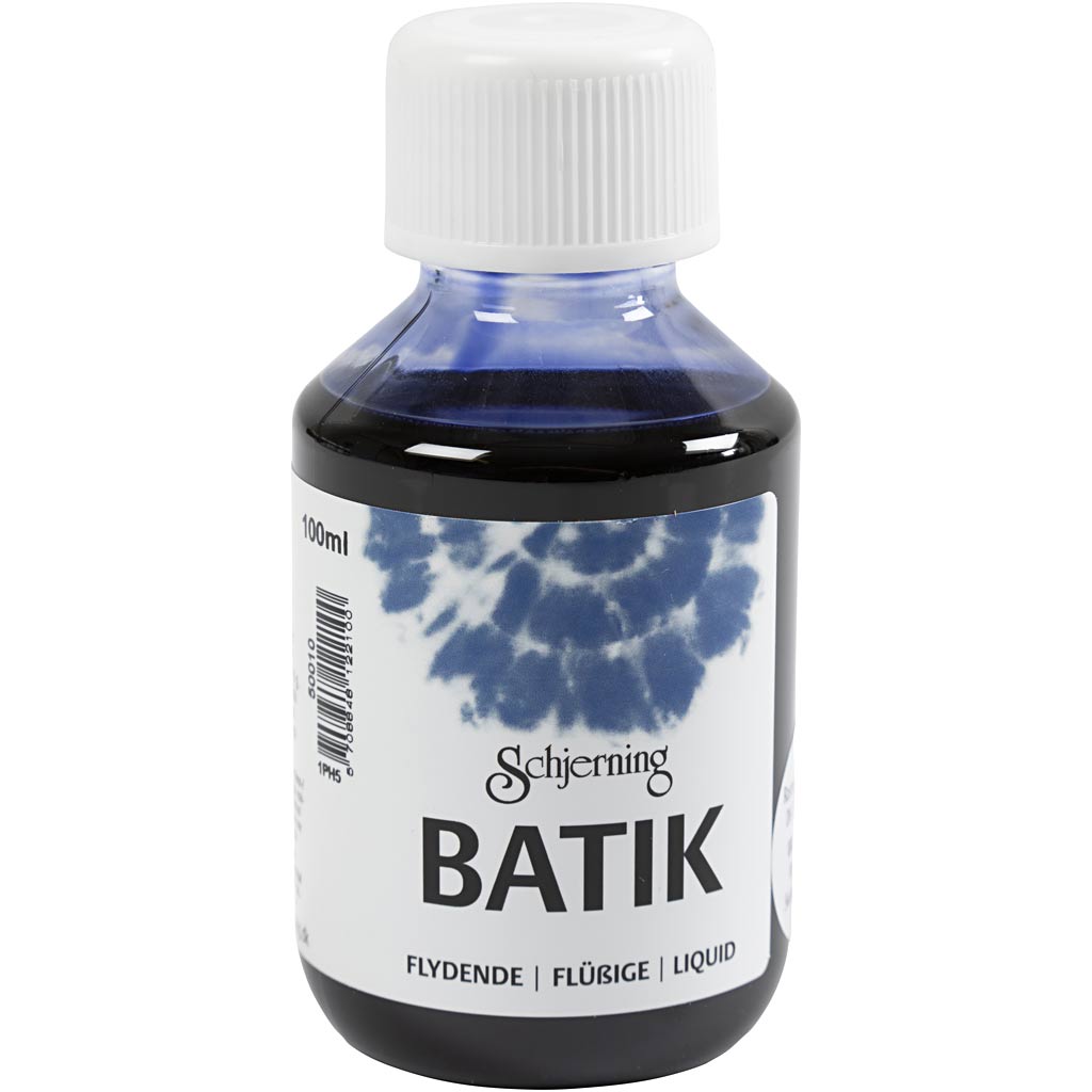 Vernice batik Schjerning, blu brillante, 100 ml 1 bottiglia