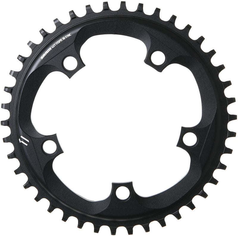 Sram kettenblatt single chain ring single 42t alu black