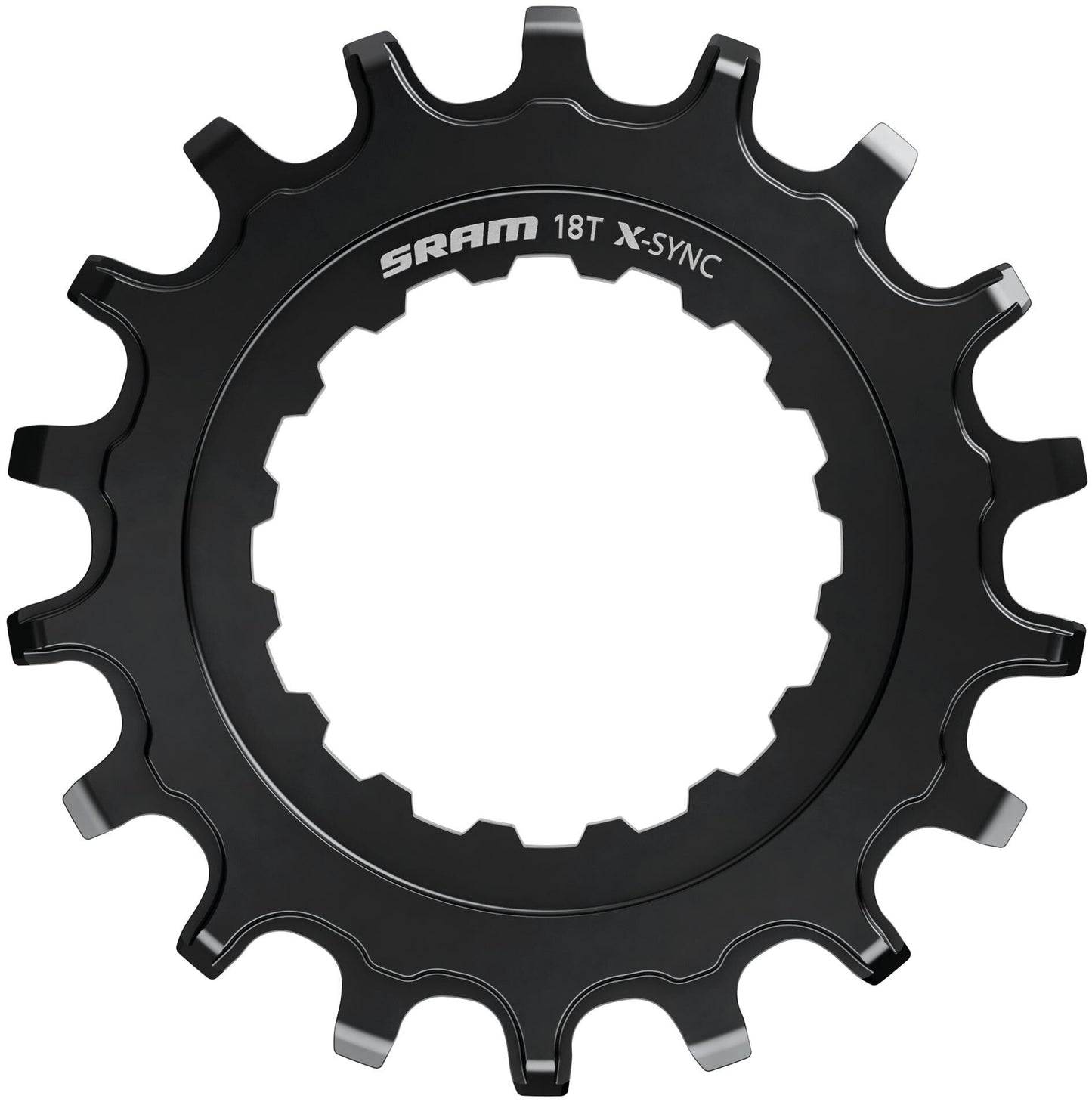 Sram Spocket F.Bosch 18t., Acciaio, nero