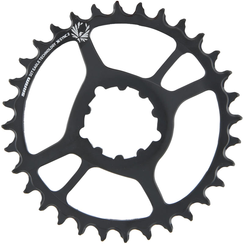 Sram kettenblatt x-sync 2 chain ring x-sync2 32 teeth steel black