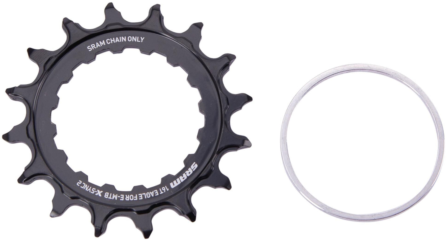 Sram motorritzel motor sprocket f.bosch 16t. steel black