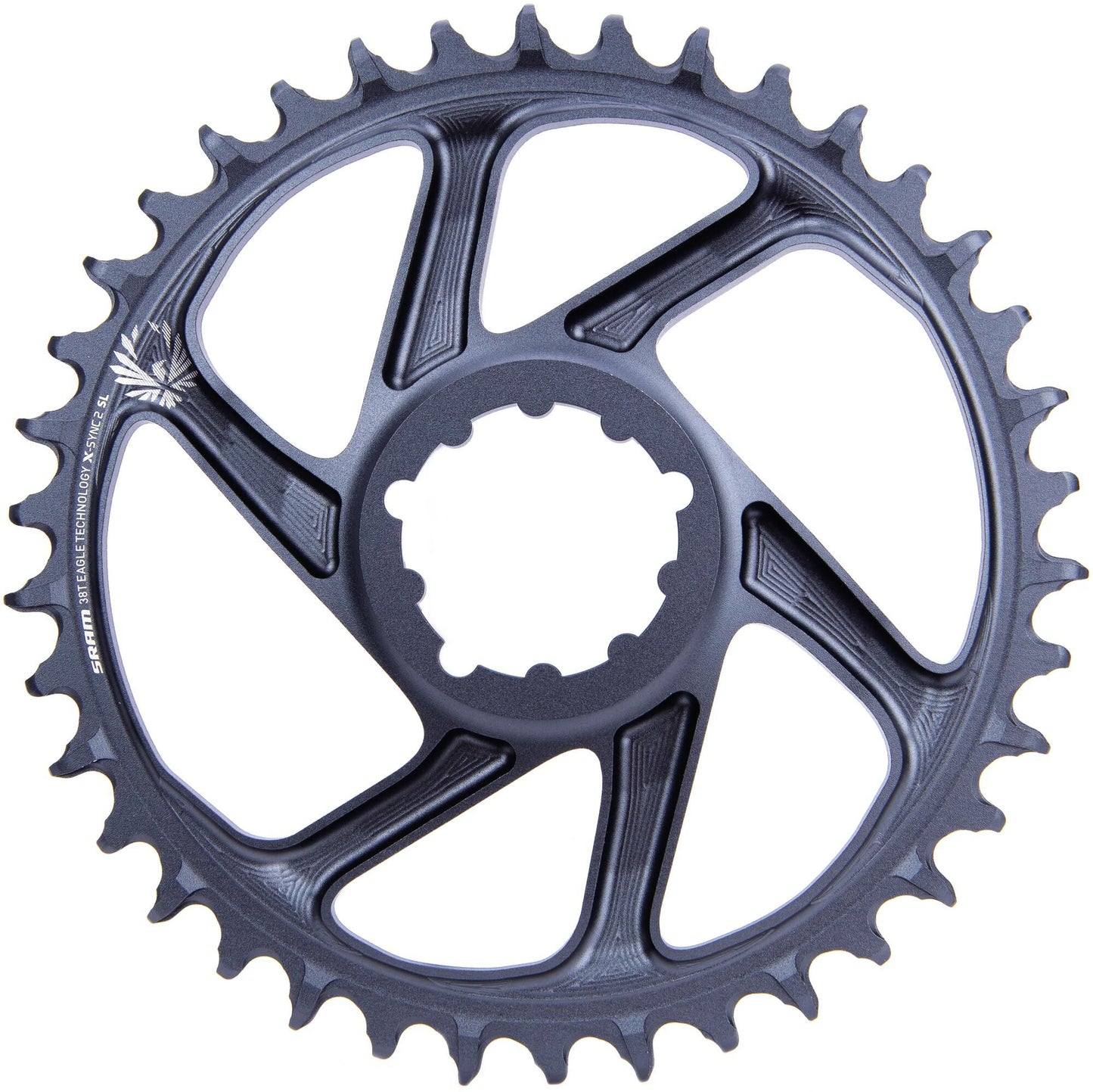 Sram Chain Ring X-Sync2 SL 38T. Alu Lunar Grey