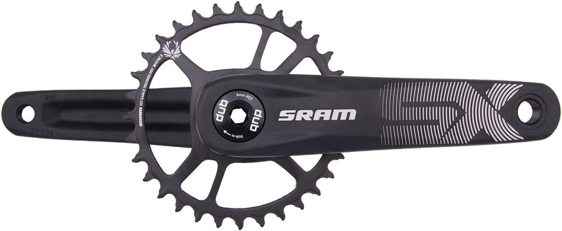Sram kettenradgarnitur sx eagle crankset force axs dub 32t 165mm