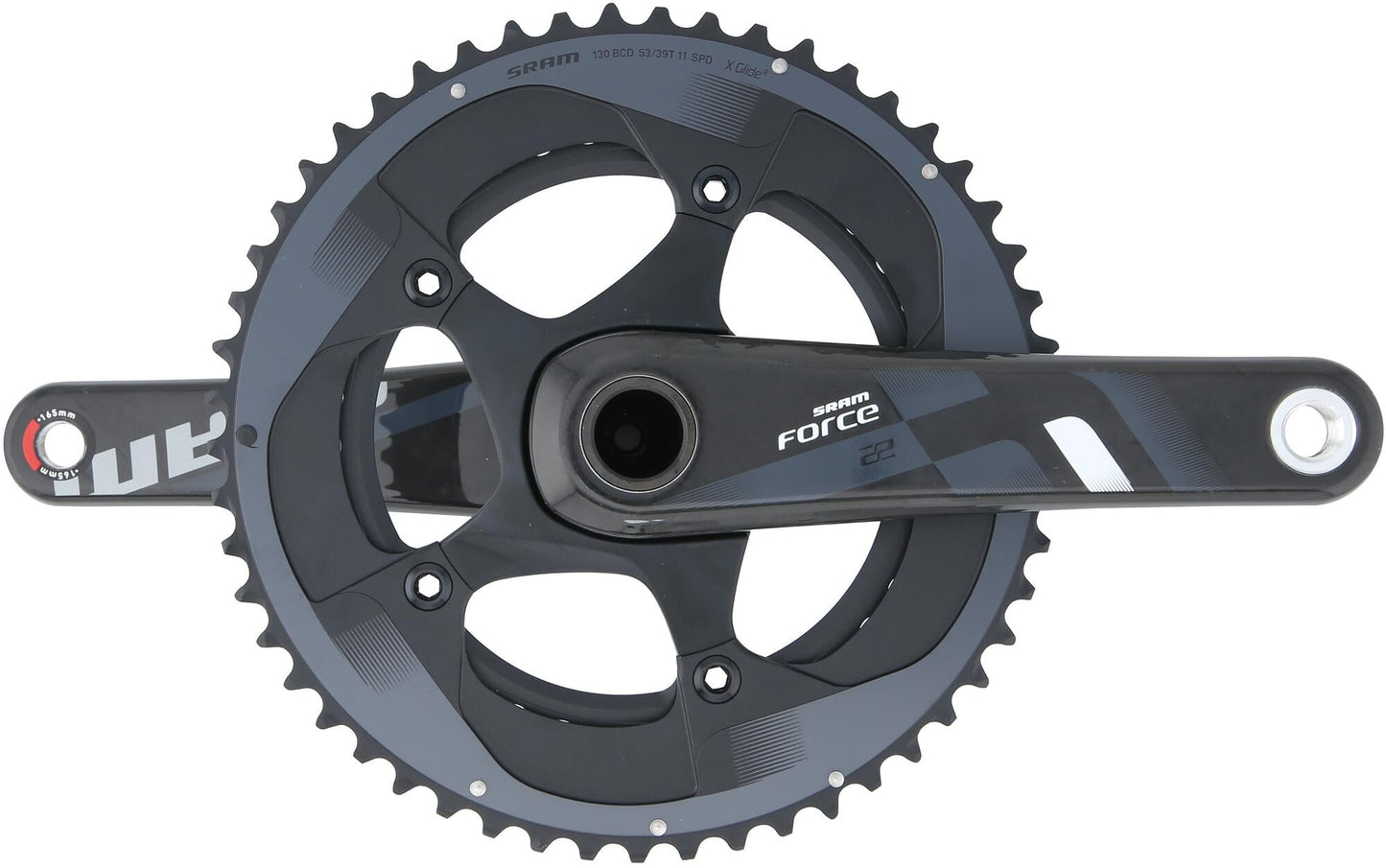 SRAM Cranket Force 22 GXP, 39 53T 165mm