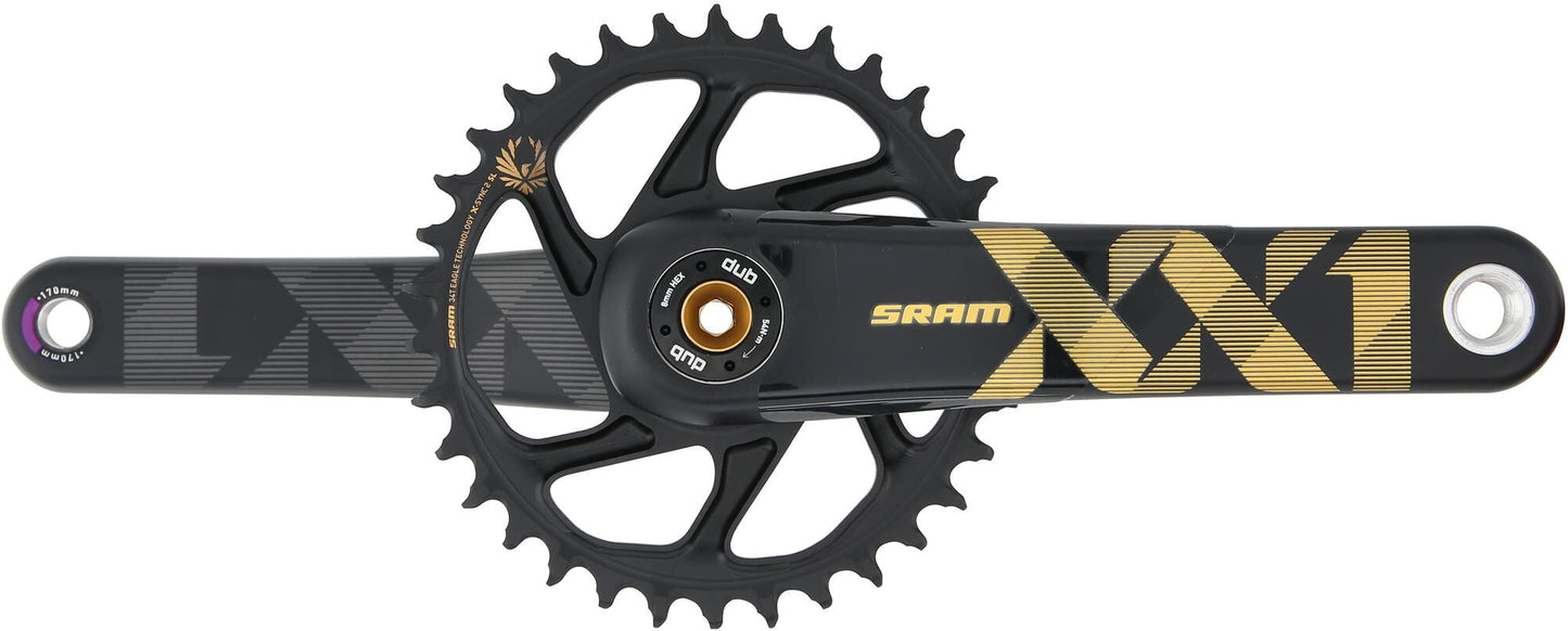Sram Cranket XX1 Eagle 34T Boost 170 mm