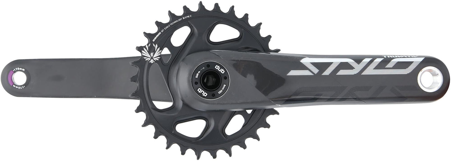 Truvativ Crank Set Stylo Car.Eaagle 30T.Dub FatBike