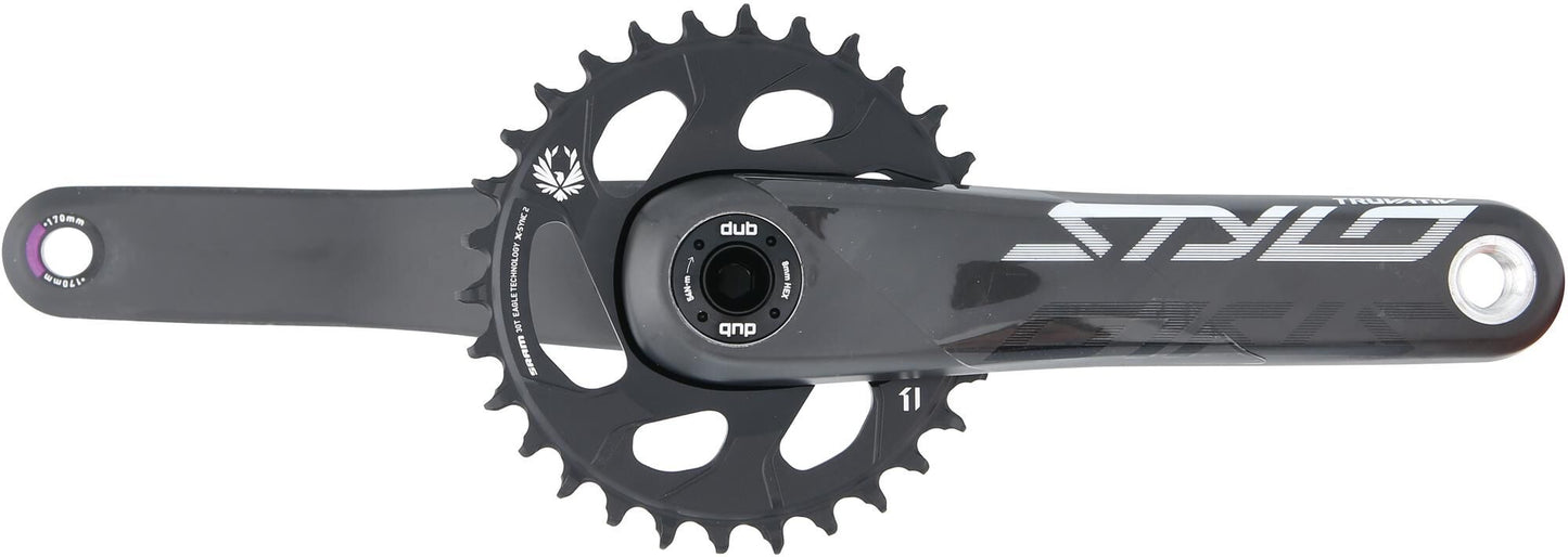 Truvativ Crank Set Stylo Car.Eaagle 30T.Dub FatBike