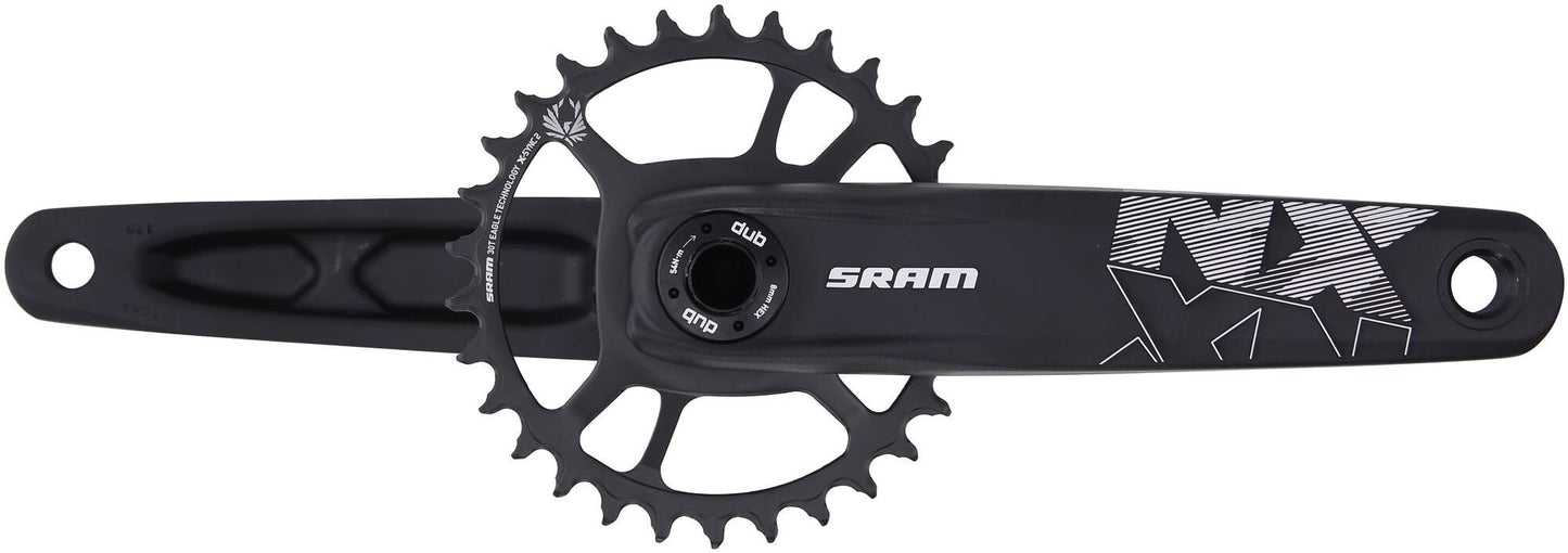 Sram kettenradgarnitur nx eagle krg nx eagle dub 30 z. 170 mm 4 fat bike