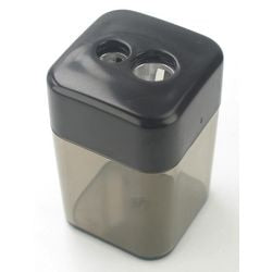 Sacapuntas office depot normal + tapa modelo tubo doble punta gruesa