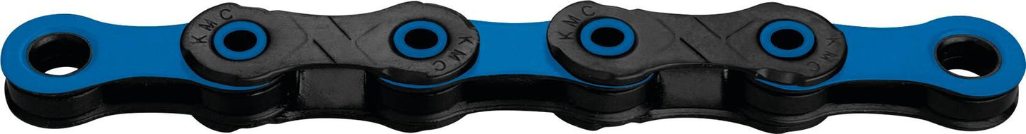 KMC DLC 12 126 Schakels - Bluezwart - Catena di biciclette 1 2 x 11 128
