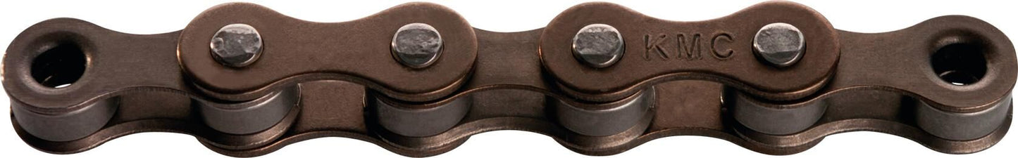 Kmc ketting s1 wide chain z1 wide 112 links brown pack