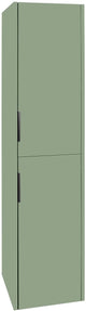 Differnz bolo hoge kast 35x160x35cm fsc mfc board hout groen mat