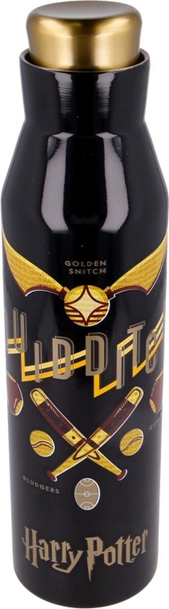 Stor harry potter fles 580ml zwart