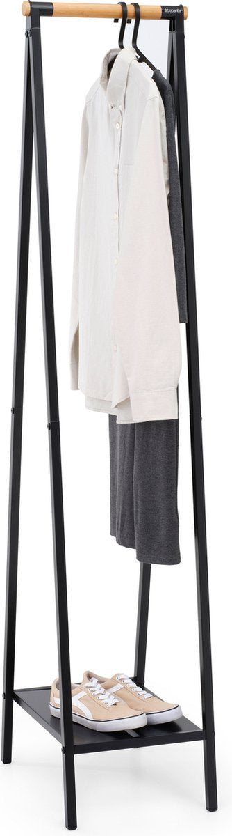 Rastrello per abbigliamento Brabantia Linn, compatto - nero
