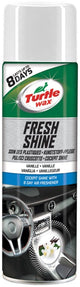 Turtle Wax gl Fresh Shine Vaniglia - per tutte le parti interne in plastica - ha un effetto pulente - antistatico - dona lucentezza - con delizioso profumo di vaniglia - 500ml