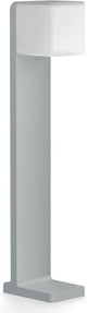 Steinel sensor lampada da esterno gl 80 led ihf cubo argento