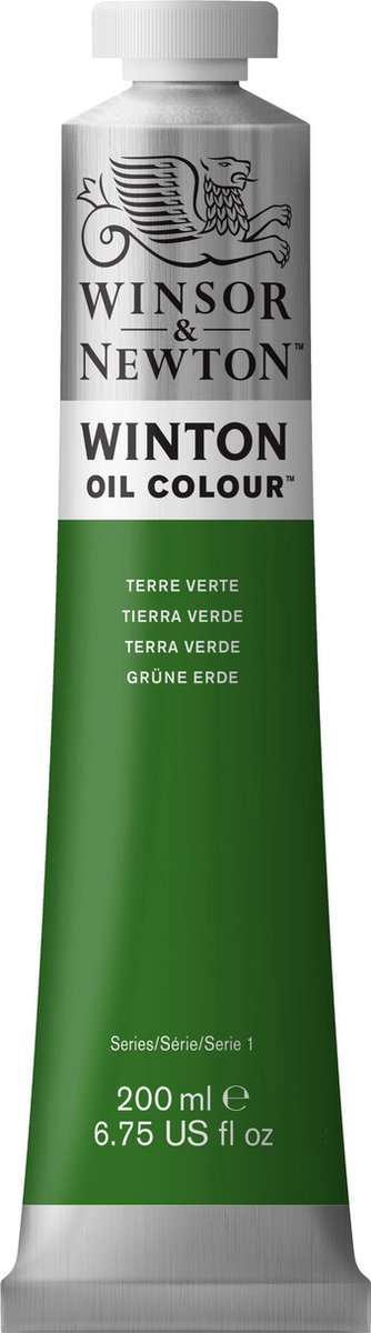 Winsor newton colores al óleo winton 200ml tierra verde
