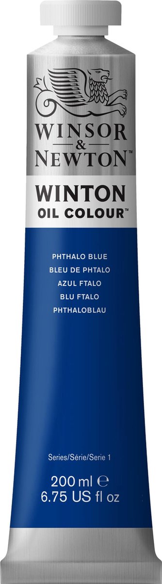 Winsor Newton Winton Óleo 200ml Azul Ftalo