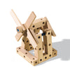 Ses houten knutselset