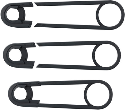 HEBIE CHAINGLIDER 38 TANDS - LANG 486-535MM - Nexus 5 E -Bike - Black