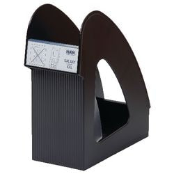 Cassetta portariviste han galaxy 30x12,3x35,3 cm nera