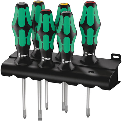 WERA 335 350 355 6 Set di cacciavite