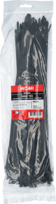 Fascette Womi 370x4,8 mm nere – 100 pezzi – nylon resistente – chiusura affidabile – elevata resistenza alla trazione