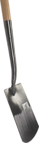 Talen tools – spade – blank geslepen – essenhouten steel – 76 cm