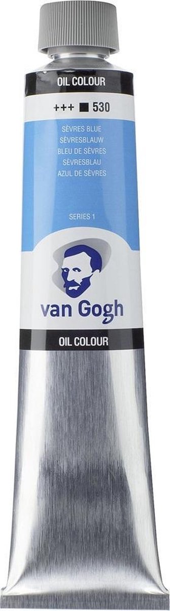 Tubo di pittura a olio Van Gogh da 200 ml blu sèvres 530