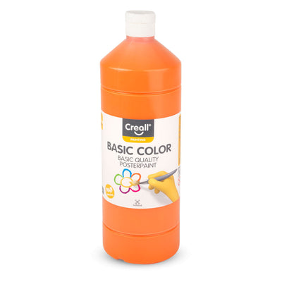 Crealing School Paint Orange, 1 litro