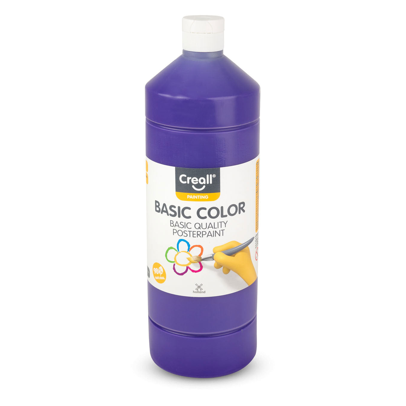 Crealing School Paint Purple, 1 litro