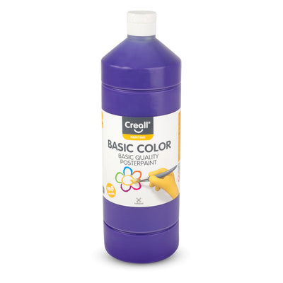 Crealing School Paint Purple, 1 litro